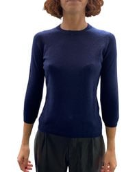 LA ROSE - Maglia 3/4 Cashmere - Lyst