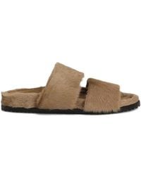 Dolce & Gabbana - Dolce & Gabbana Double-Strap Sandals - Lyst