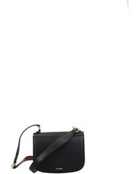 Jil Sander - Leather Crossbody Shoulder Bag - Lyst
