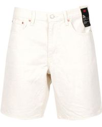 Levi's - Korte Broek Wit - Lyst