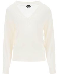 Tom Ford - Sweater In Cashmere And Silk - Lyst
