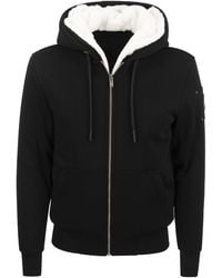 Moose Knuckles - Classic Bunny Faux Bont Gevoerde Hoodie - Lyst