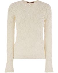 Max Mara - Gennaio Tight Fitting Cloqué Lace Jersey - Lyst