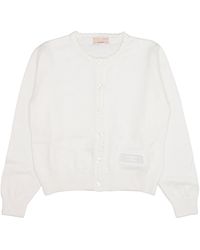 Elisabetta Franchi - Sweaters Creme - Lyst
