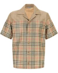 Burberry - Regular Check Shirt - Lyst