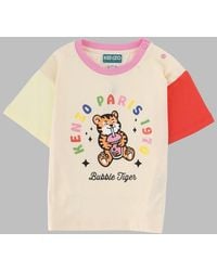 KENZO - T Shirt "Bubble Tiger" - Lyst