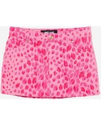 Just Cavalli - Mini Skirt Cotton - Lyst
