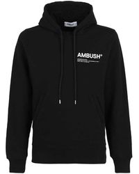Ambush - Sweinshirt de logotipo de algodón de emboscada - Lyst