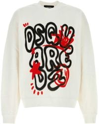 DSquared² - Crew Neck Sweatshirt - Lyst