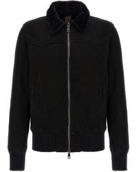 Giorgio Brato - Giacca Bomber Di Pelle Di Pecora Giorgio Brata - Lyst