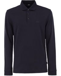 BOSS - Polo de corte estándar en algodón interlock de - Lyst