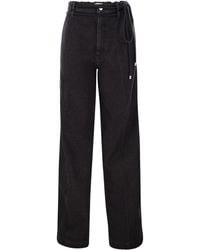 Sportmax - Capsula-jeans Met Riem - Lyst