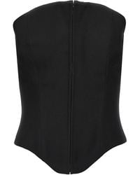 McQueen - Corset Top - Lyst