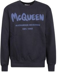 McQueen - Round-Neck Knitwear - Lyst