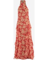 Ralph Lauren - Dress Nylon Floral Print - Lyst