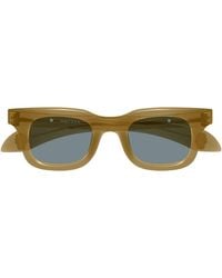 McQueen - Skull Hardware Zonnebrillen - Lyst