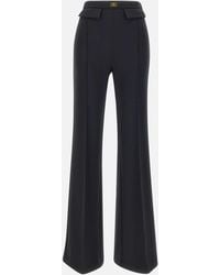 Elisabetta Franchi - Trousers - Lyst