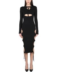 ANDREADAMO - Dress With Cut-Out Details - Lyst