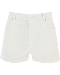Etro - Pantalones cortos de mezclilla de Paisley - Lyst