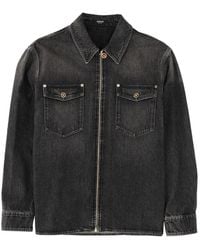 Versace - Denim Jacket - Lyst