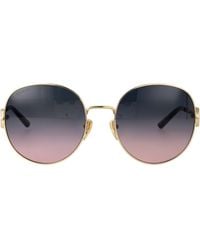 Gucci - Metal Sunglasses - Lyst