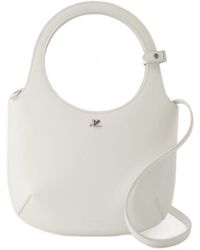 Courreges - Holy Bag Courreves Leder aus Weiß - Lyst