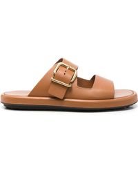 Tod's - Riemchensandalen Mit Schnalle - Lyst