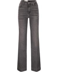 7 For All Mankind - 7 Voor Alle Mensheid Moderne Dojo Jeans Flair Fit - Lyst