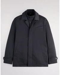 Fay - Kurzer Morgenmantel aus technischem Gabardine - Lyst