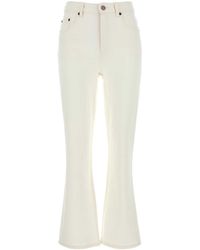 Tory Burch - Stretch Denim Jeans - Lyst