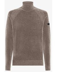 Rrd - Velvet Turtleneck Knit - Lyst