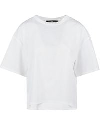 Liviana Conti - Übergroße Baumwoll -T -Shirt - Lyst