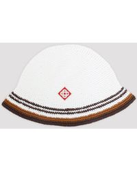CASABLANCA - Crocheted Cotton Bucket Hat - Lyst