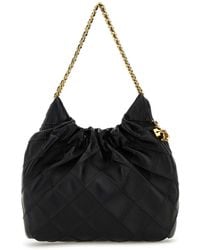 Tory Burch - Leather Mini Fleming Handbag - Lyst
