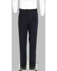 ZEGNA - Italian Wool-Cashmere Blend Trousers - Lyst