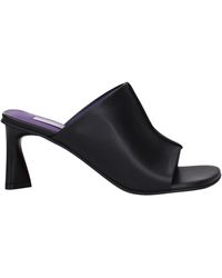 Stella McCartney - Sandali Elsa Donna Eco Pelle Nero - Lyst