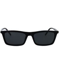 Saint Laurent - Rectangular Sunglasses Sl 890 Betty Thin 001 - Lyst
