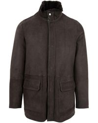 Moorer - Coats Brown - Lyst