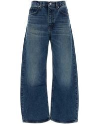 FRAME - Relaxed High Rise Jeans - Lyst