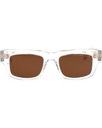 Dita Eyewear - Squared Sunglasses Dts727 A 02 Cry - Lyst