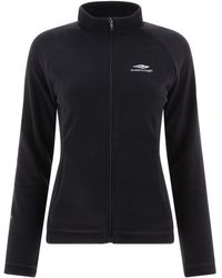 Balenciaga - Zip-up Sweatshirt With Logo - Lyst