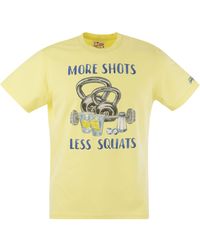 Mc2 Saint Barth - T -shirt Met Afdrukken Aan De Voorkant - Lyst