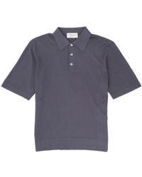 Officine Generale - T Shirts En Polos Grijs - Lyst