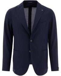 Tagliatore - Wool-Blend Blazer - Lyst