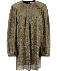 Chloé - Uitlopende Jurk Van Zijde - Lyst