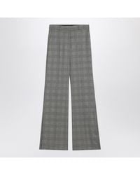 Sportmax - Prince Of Wales Check Pants - Lyst