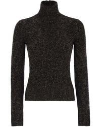 Max Mara - Azulene1234 Wool And Cashmere Mouliné Turtleneck Jumper - Lyst