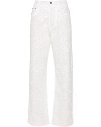 P.A.R.O.S.H. - Jean Droit Guff À Sequins - Lyst