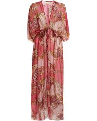 Guess - Kleedjes ,Veelkleurig ,Eryn Dress - Lyst