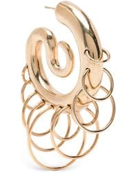 Panconesi - Pierced Serpent Hoops Medium - Lyst
